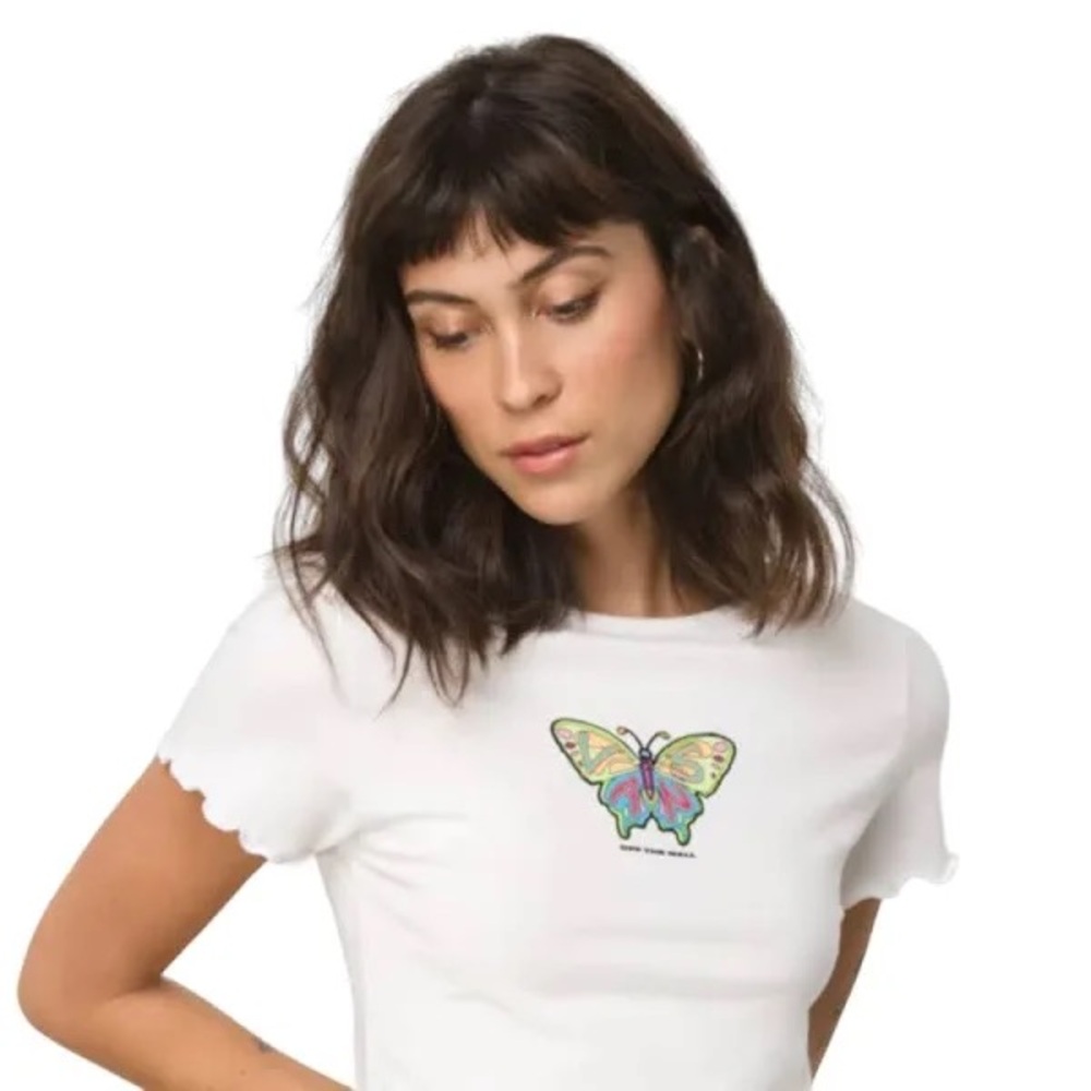 Vans Women’s Fly Butter T-Shirt - Picture 2 of 10